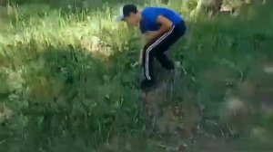 Как с готовить тесто на     "чебака" в диких условиях.