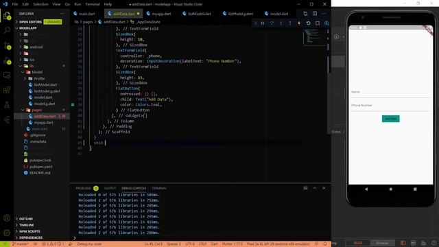 Post JSON Data through Rest-API in Flutter with help of Model Classes || Rest API Post Method || 04