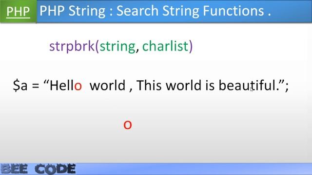 PHP String Search Functions Tutorial in Bangla #phpbanglatutorial #phpbangla