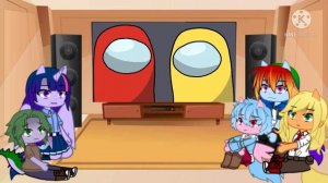 MLP reacts to among us memes||Проду не ждите🗿[OLD]