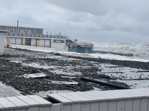 Вековой шторм в Сочи!!! 26.11.2023 - ветхозаветные 9 баллов в Черном море!!!