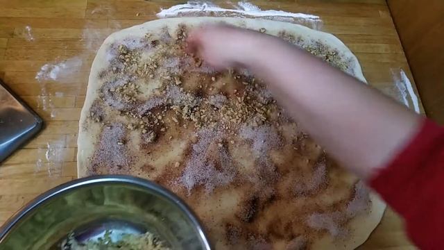Рулет с грецкими орехами. смотреть онлайн