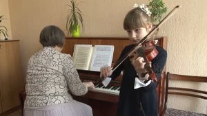 М. Шнейдерман, "Вечное движение", исп. Варвара Бобикова, 9 лет, г. Гродно, скрипка