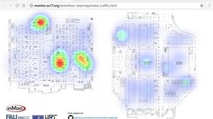 SC17 real-time heat map