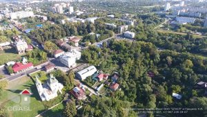 Аэросъемка города Серпухов/Aerial view of the city of Serpukhov