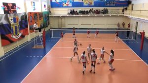 Детский волейбол. Девочки. Игра. Тула - Железногорск