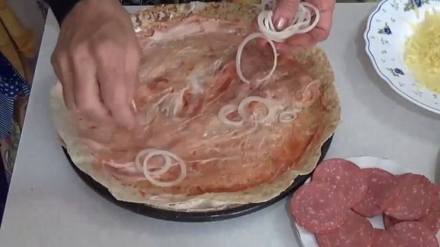 Как приготовить Пиццу из лаваша-самые простой рецепт.