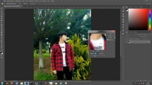 Как размыть фон в фотошопе | How to blur the background in photoshop