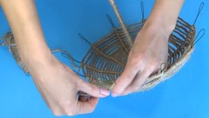 Идея поделки ИЗ ДЖУТА своими руками / Jute craft idea