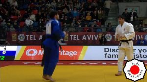 Judo Mens - Ilia Sulamanidze vs. Eduard Serban - U100 Grand Slam Tel Aviv 2022