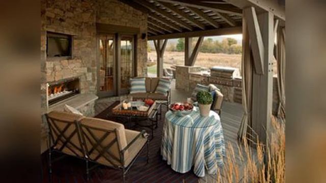 Кухня с выходом в сад или на террасу смотреть онлайн