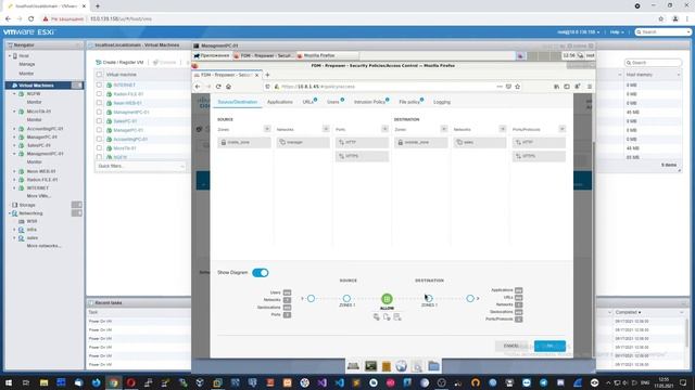Настройка политик для межсетевого экрана CISCO FirePower. смотреть онлайн