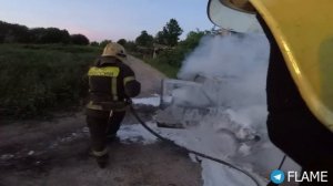 ПОЖАР №29 / УСТУПИ ДОРОГУ / ГОРИТ МАШИНА