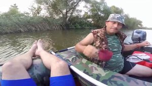 GoPro обкатка мотора YAMAHA 9.9 лодка Nissamaran 320