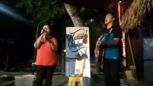 Gentong Cafe lagu Hati Yang Luka (betharia sonata) cover pengamen KATON MULYO C.G.M