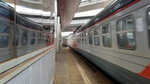 Электропоезд ЭД4М-0391 "Фирменный экспресс" сообщением Москва "Ярославская" - Александров-1.