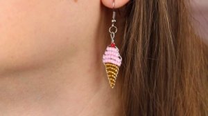 DIY Украшения СВОИМИ РУКАМИ / Серьги из бисера / Мастер класс ? Afinka