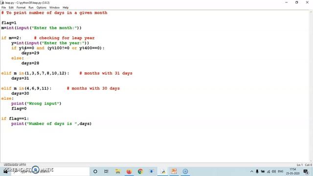 Python Programming 19 review of if statement