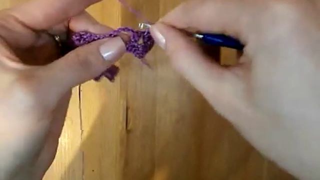 1  Простой ажурный шарф