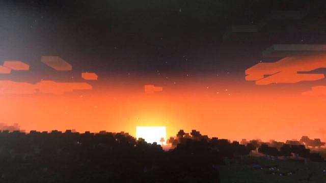 ? Закат в Майнкрафте ? смотреть онлайн