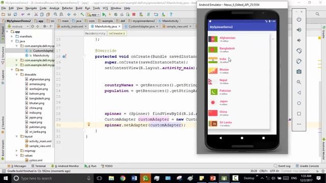 Android Bangla Tutorial 4.16 : Spinner with OnItemSelected Listener (part-2) смотреть онлайн