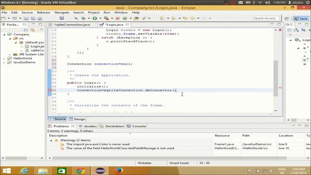 Java Eclipse GUI Tutorial 4 # Database Connection ( Sqlite ) to Java Part 2 of 2 смотреть онлайн