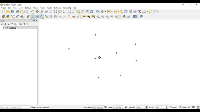 QGIS Basics #1: Create Layer and Add points