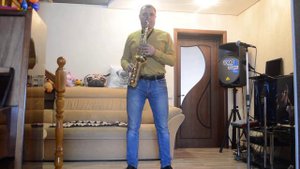 Тест мундштука для альт саксофона.