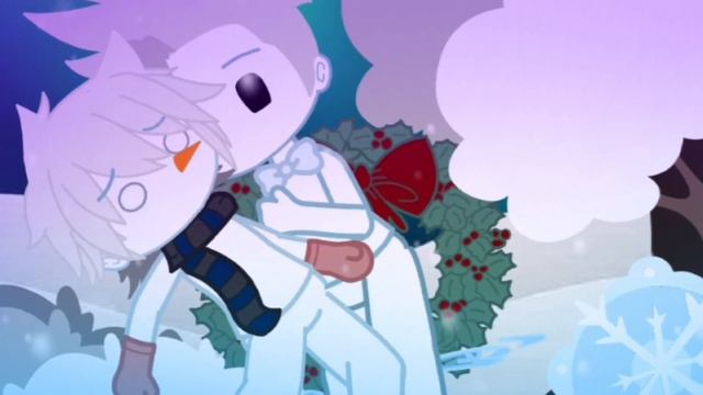 Gacha Club eddsworld AU! tomtord (snowman) Merry Christmas