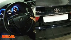 Откидной номер на Тоёта Камри / Toyota Camry v55