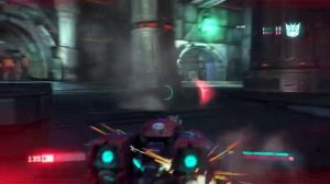 Transformers Fall of Cybertron Demo Multiplayer Gameplay Part 1 - Rocking the Titan Class