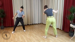 Beginner Solo Jazz - Box Steps with rhythm and slide variations