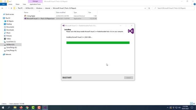 Install Microsoft Visual C++ Offline Version Full