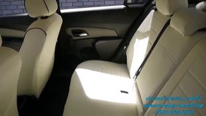 Обзор белых чехлов на  Chevrolet Cruze от Интерьер-Авто52