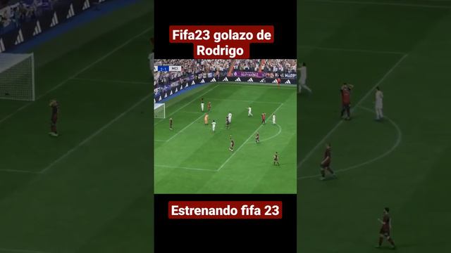 Fifa 23 Golazo de Rodrigo #fifa23 #fifa #realmadrid #ps5