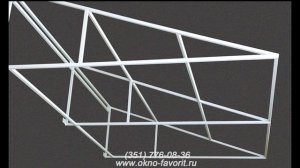 Козырек на балкон (крыша)