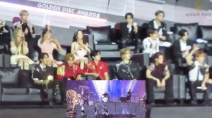 ENHYPEN and STRAY KIDS Reaction LE SSERAFIM Golden Disc Awards 2024 JAKARTA FULL
