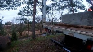 Установка манипулятора Hangil на маз 6312. Часть 3