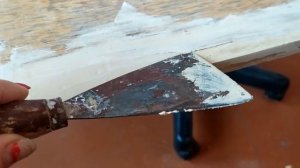 #Реставрация старого журнального стола#