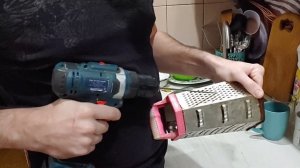 как наточить тёрку своими руками за 3 минуты