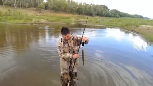 Ловля щуки на iPhone 5  Ахтуба 2013  fishing on iphone 5