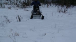 Разборный снегоход палочник.