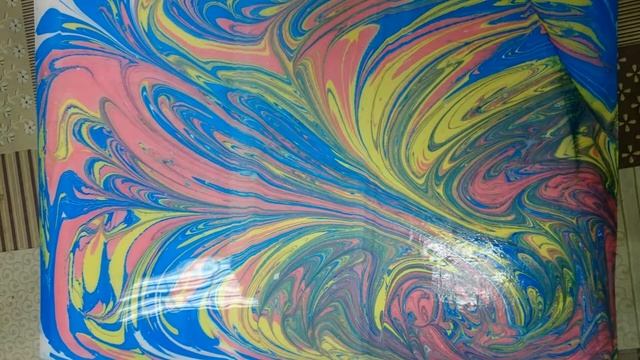 Рисование в технике "Эбру" в семейной студии "Я-ТЫ-МЫ". смотреть онлайн