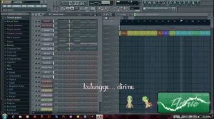 Jauh - Coklat short cover Instrumental Fruity Loops studio FLP