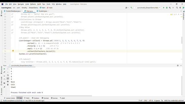 Streams in Java - Intermediate and Terminal Operations? Short Circuit Operations ? - in Tamil