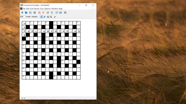 Creating a cryptic or quick crossword смотреть онлайн