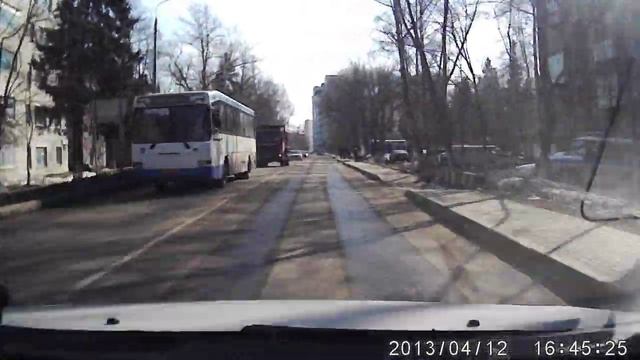Бухой придурок!Камера спереди