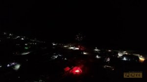 Мотыгино,встреча Нового года с высоты