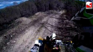 Эндуро по горам на слоне DRZ 400.