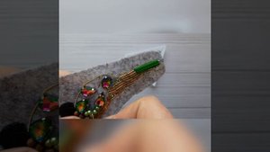 Как сделать Брошь Попугай из пайеток и бусин своими руками  Мастер Класс